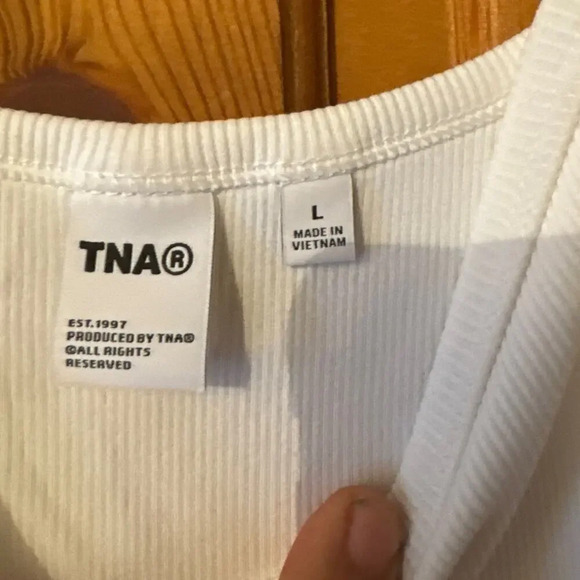 Aritzia White Midi Dress - Picture 4 of 9